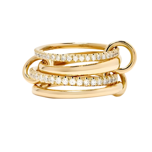 The Stack Ring Gold