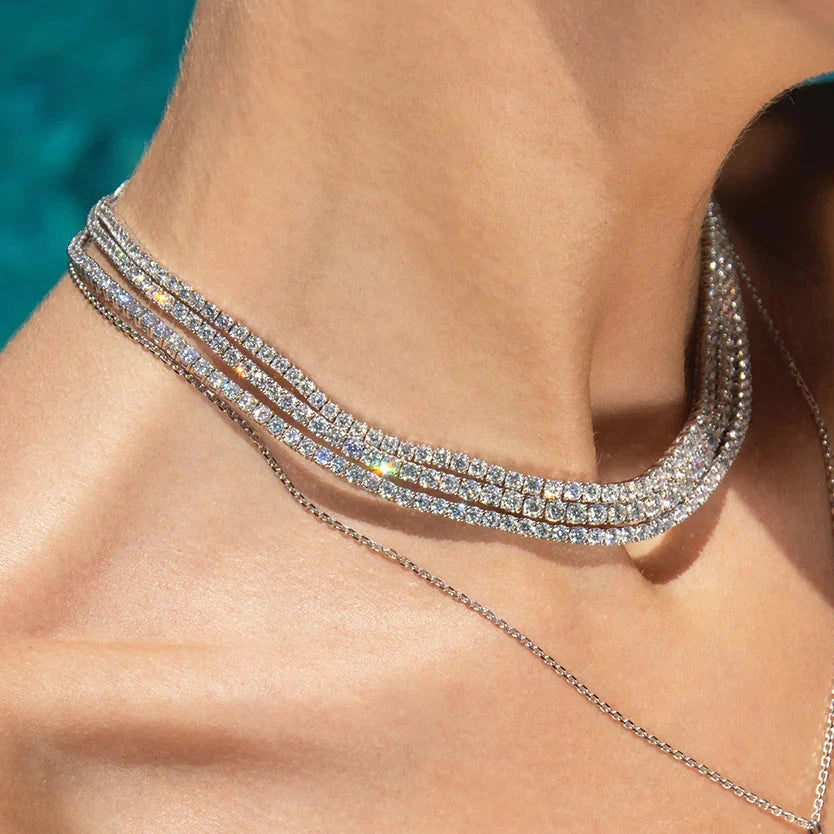 Seen Classic Tennis Necklace