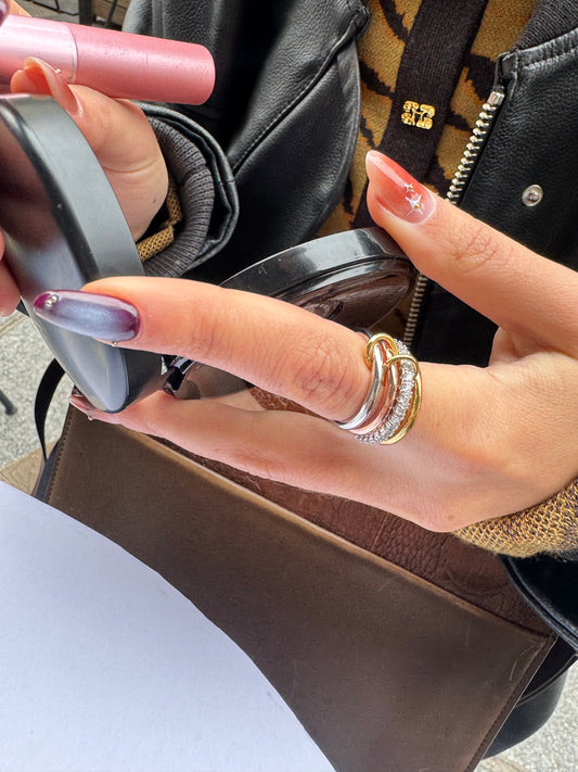 The Stack Ring Rose Gold