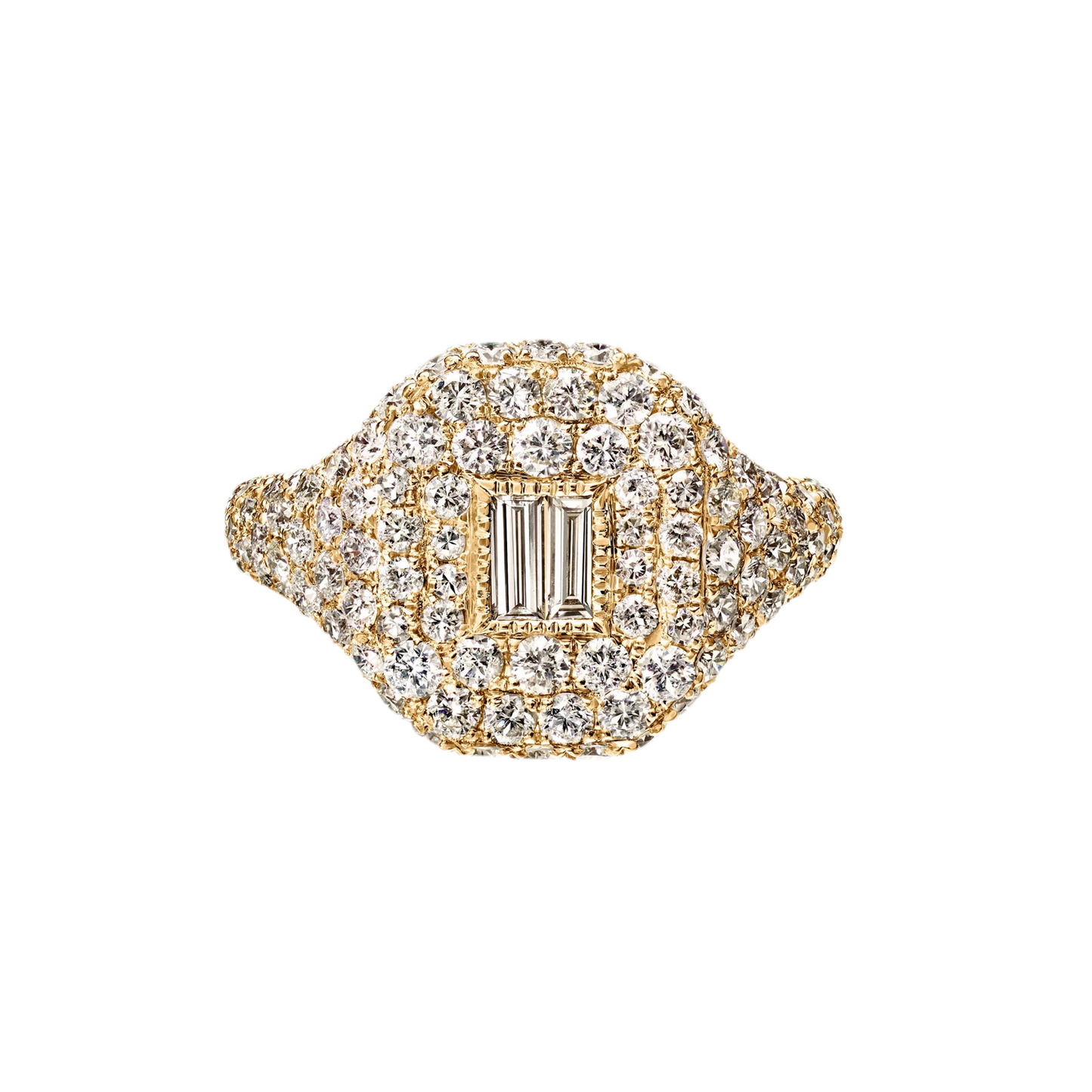 Baguette Gold Ring
