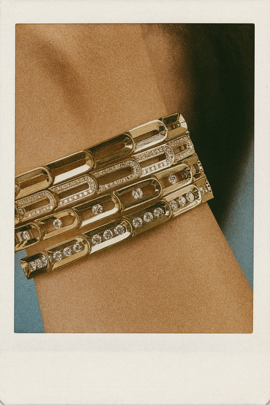 Chunky Link dots Bracelet