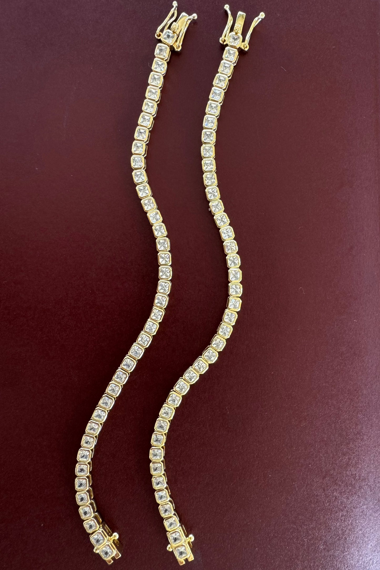 Square Baguette Bracelet