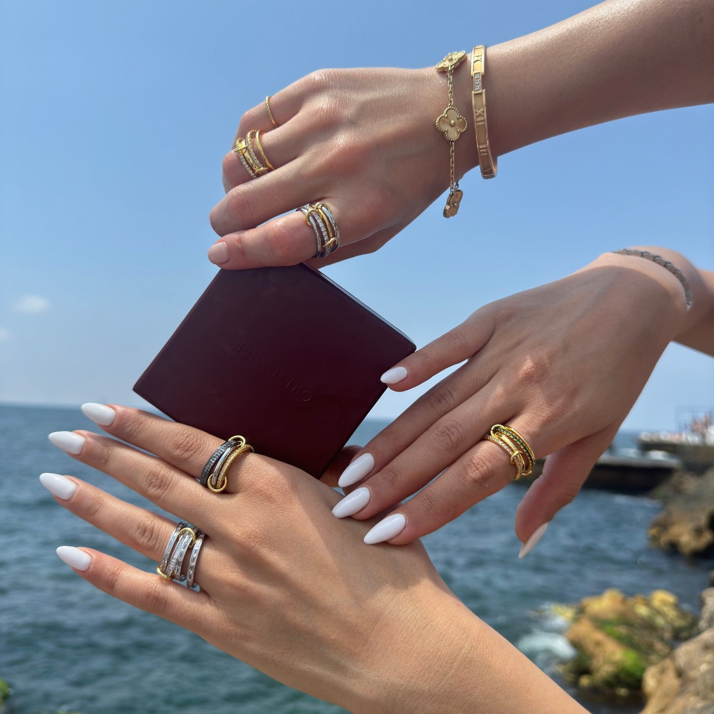 The Stack Ring Gold