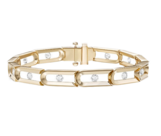 Chunky Link dots Bracelet