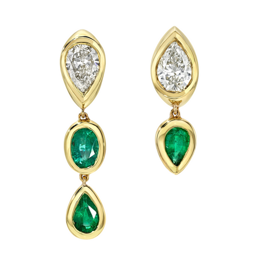 Duality Drop Earrings