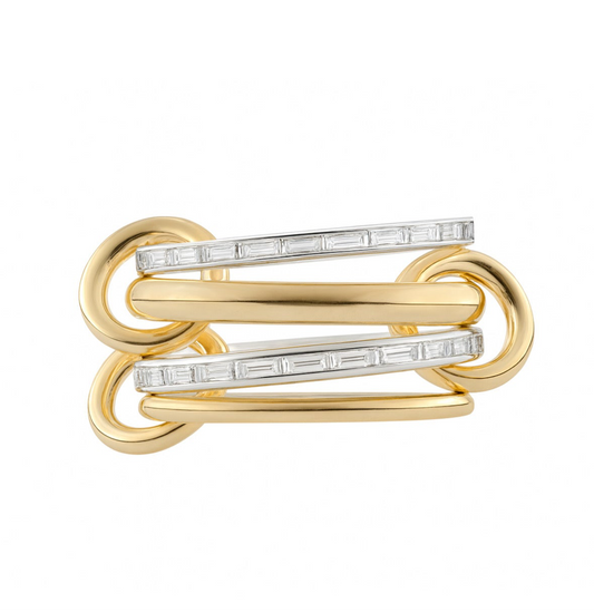 The Pave Gold Ring