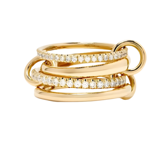 The Stack Ring Gold