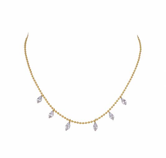 Tear Drop Bubble Necklace