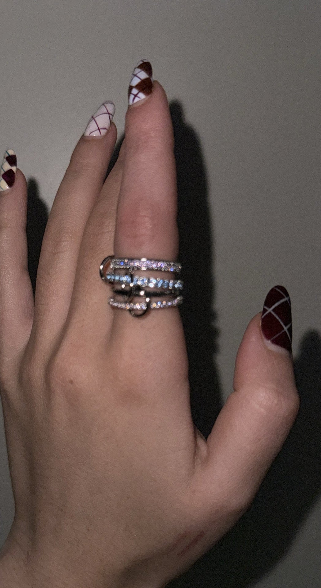 The Stack Ring Pink