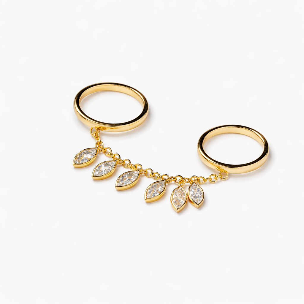 Gabrielle Adjustable Chain Ring – SEEN STUDIO