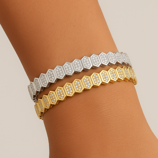 Diana Bangle Silver