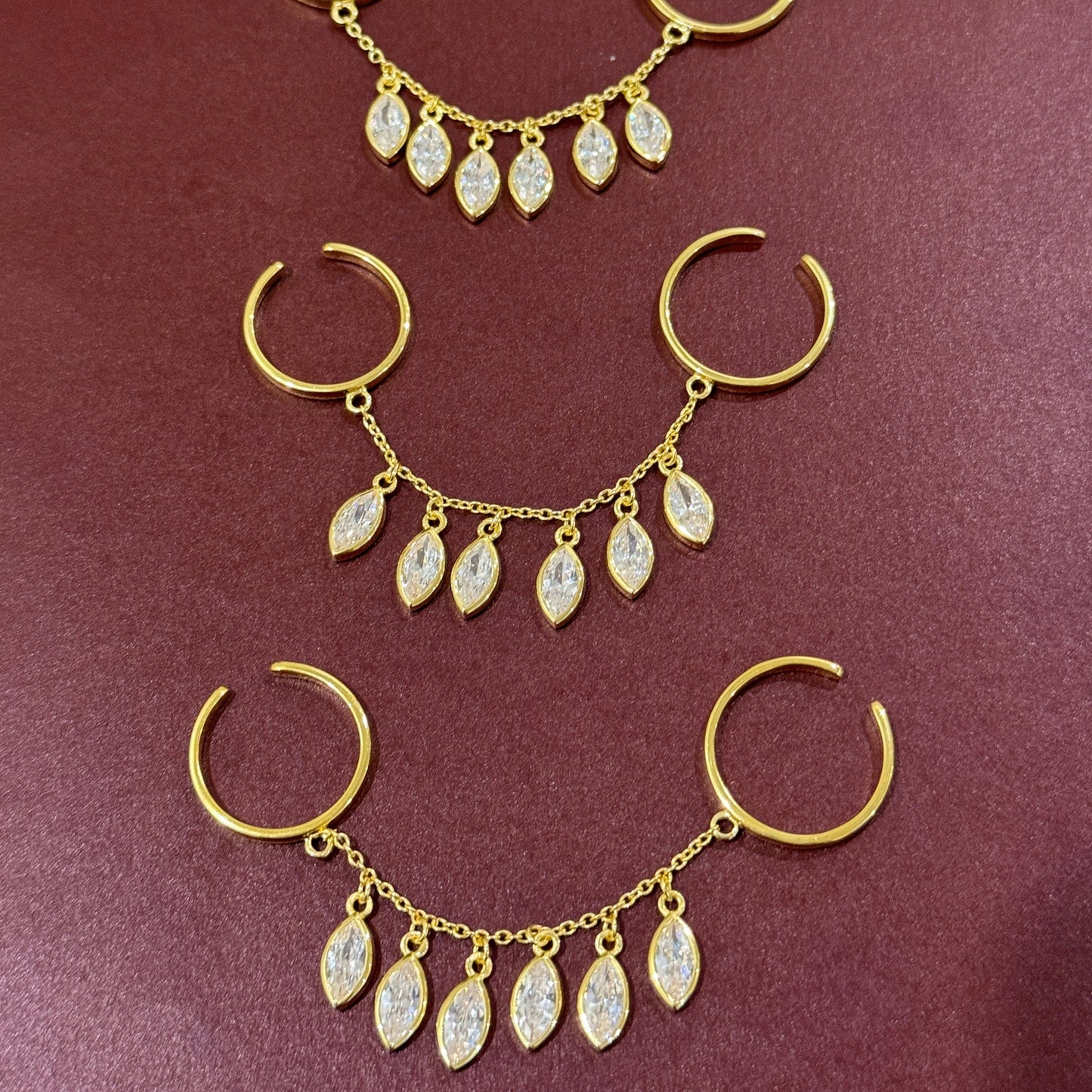Gabrielle Adjustable Chain Ring