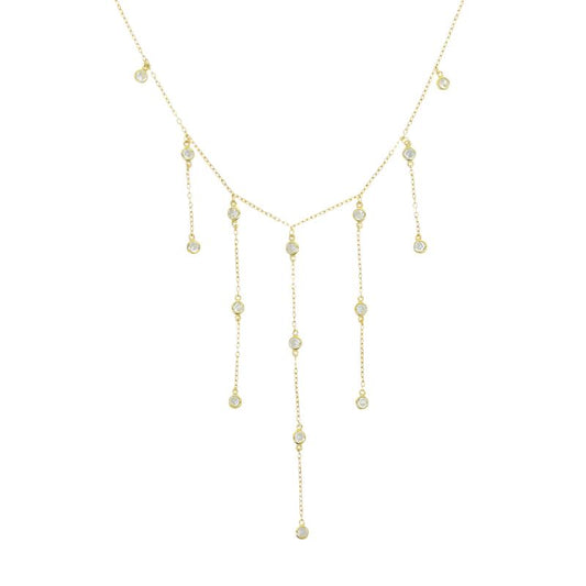 Tassel Long Short Necklace