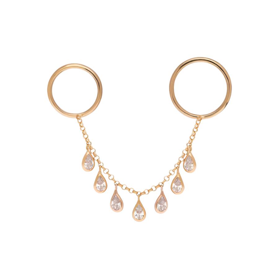 Gabrielle Adjustable Chain Ring